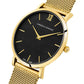 Sloan Pyramid Milanese 40mm Gold Black