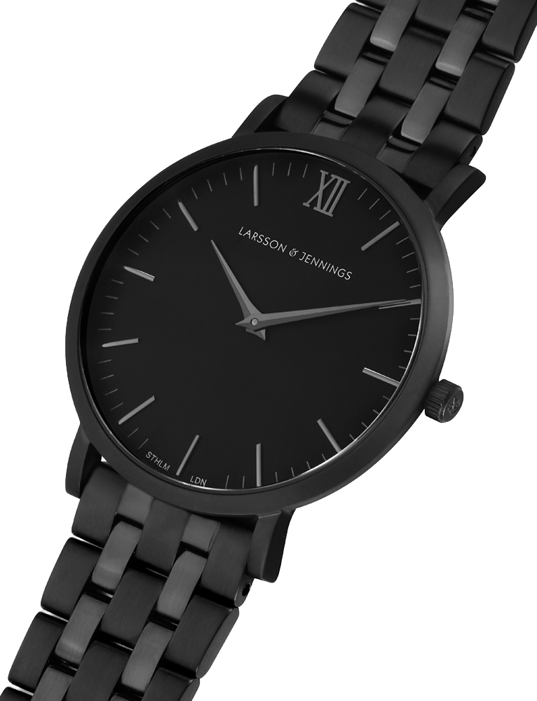 Lj Classic Lugano Vasa Link 40mm Black