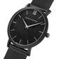 Sloan Guilloche Milanese 40mm Black