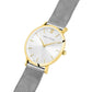 Solaris Lugano Milanese 40mm Gold White
