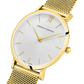 Sloan Guilloche Milanese 40mm Gold White