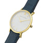 Lj Classic Lugano Leather 40mm Gold White