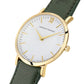 Lj Classic Lugano Leather 40mm Gold White