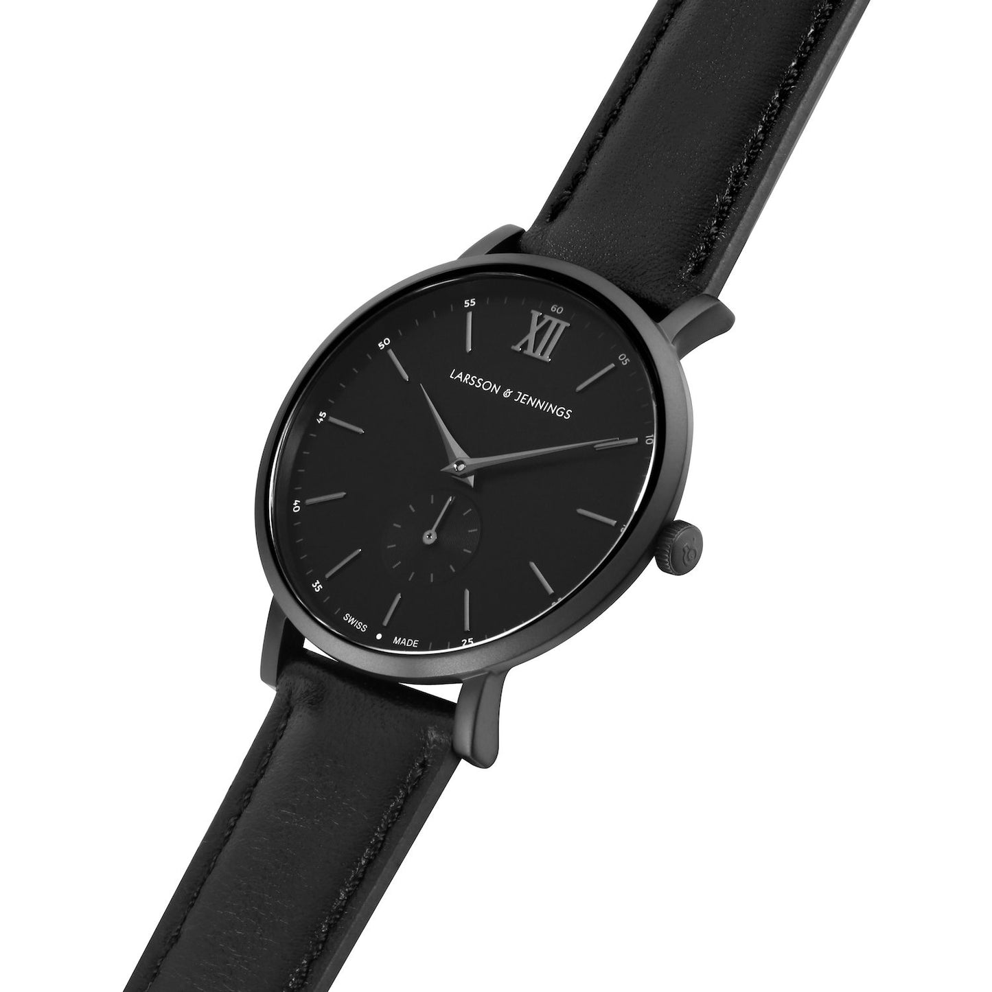 Jura Leather 38mm Black