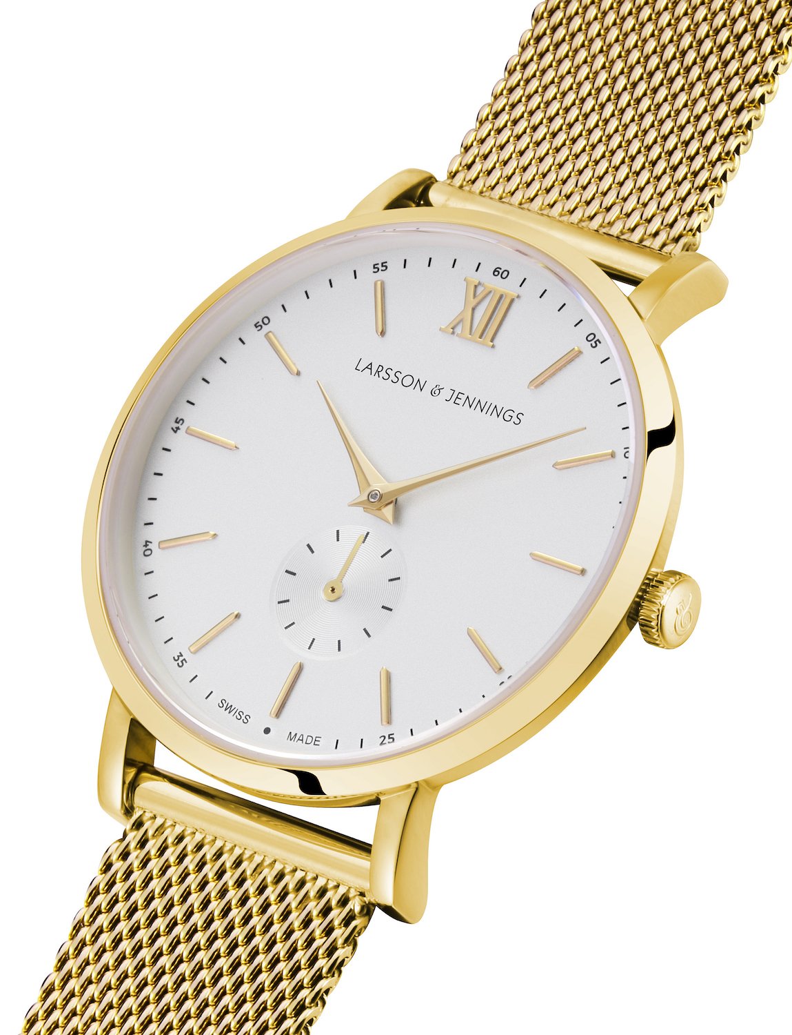 Jura Milanese 38mm Gold White