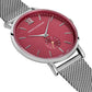 Jura Milanese 38mm Silver Red