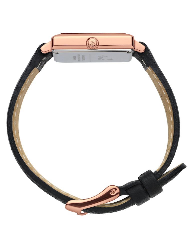 Solaris Norse Leather 34mm Rose Gold