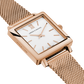 Lj Classic Norse Milanese 34mm Rose Gold White