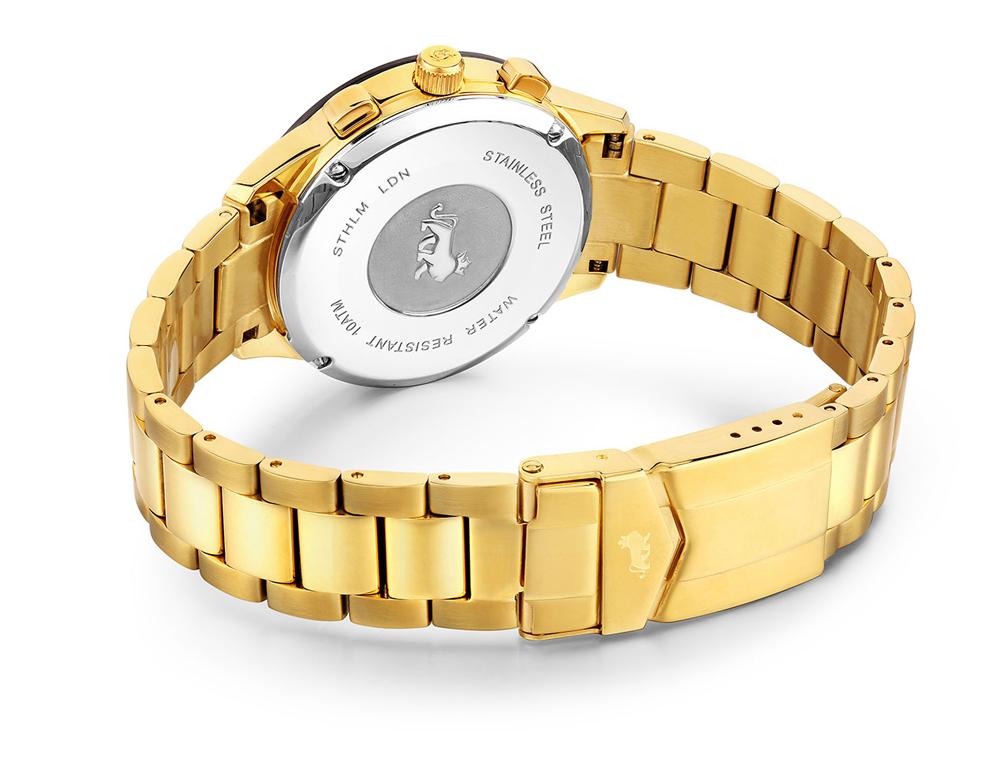 Rally Vasa Link 39mm Gold Black
