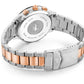 Rally Vasa Link 38mm Silver Black Rose Gold
