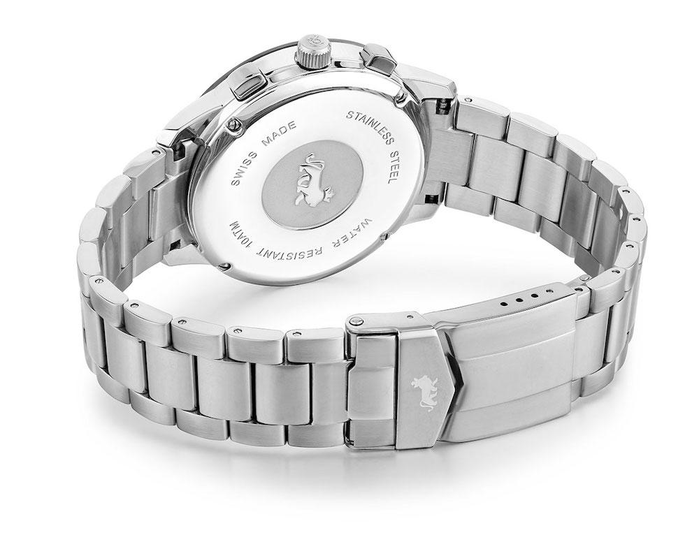 RALLY VASA LINK 41MM SILVER BLACK