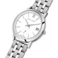 Saxon Vasa Link 33mm Silver White