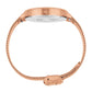 Velo Sunray Milanese 33mm Rose Gold White