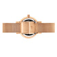 Aurora Milanese 26mm Rose Gold Black