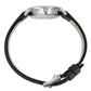 Aurora Leather 26mm Silver White