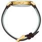 Jura Leather 38mm Gold White