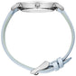 Solaris Lugano Leather 40mm Silver Blue