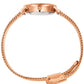 Solaris Lugano Milanese 26mm Rose Gold Purple