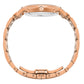 Sloan Guilloche Vasa Link 33mm Rose Gold Black