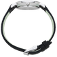 Bernadotte Lugano Leather 33mm Silver Pearl