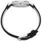 Jette Lugano Leather 33mm Silver Black