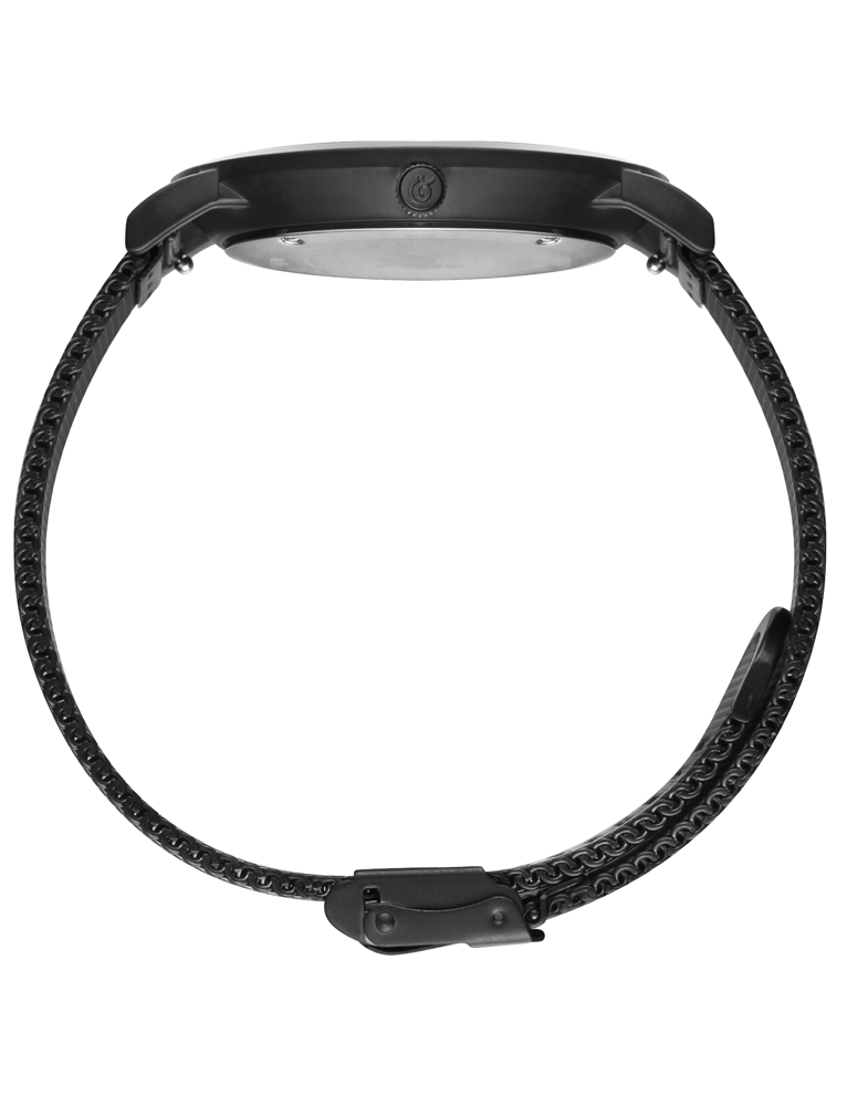 Sloan Guilloche Milanese 40mm Black