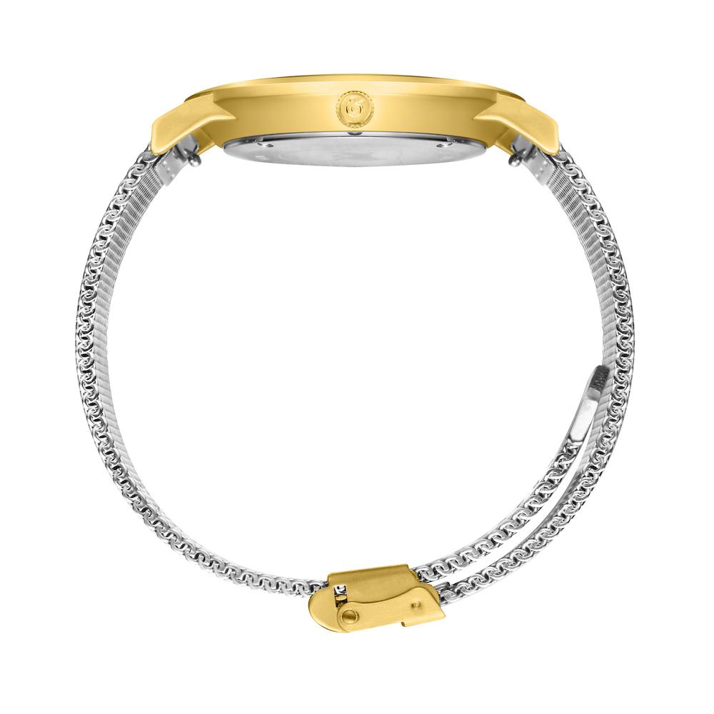Solaris Lugano Milanese 40mm Gold White