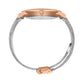 Solaris Lugano Milanese 40mm Rose Gold White