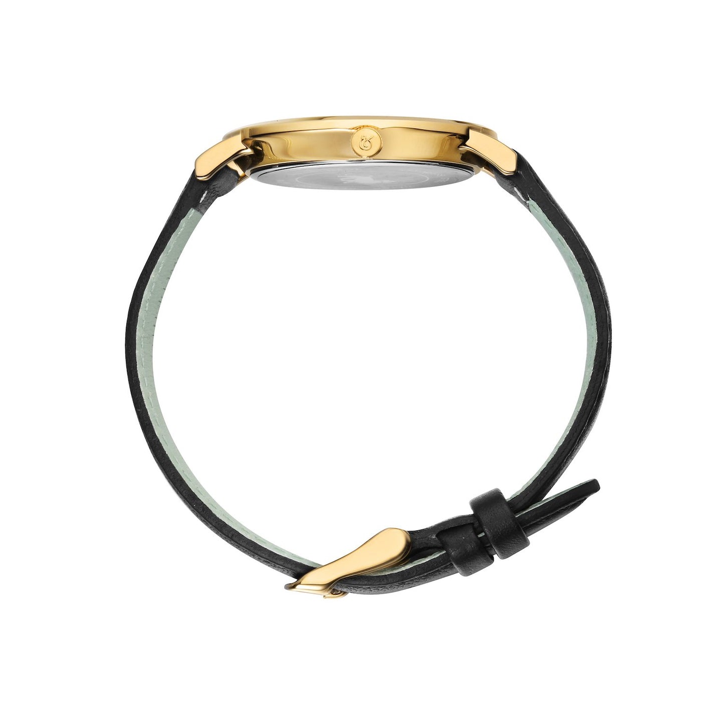 Jura Leather 38mm Gold White