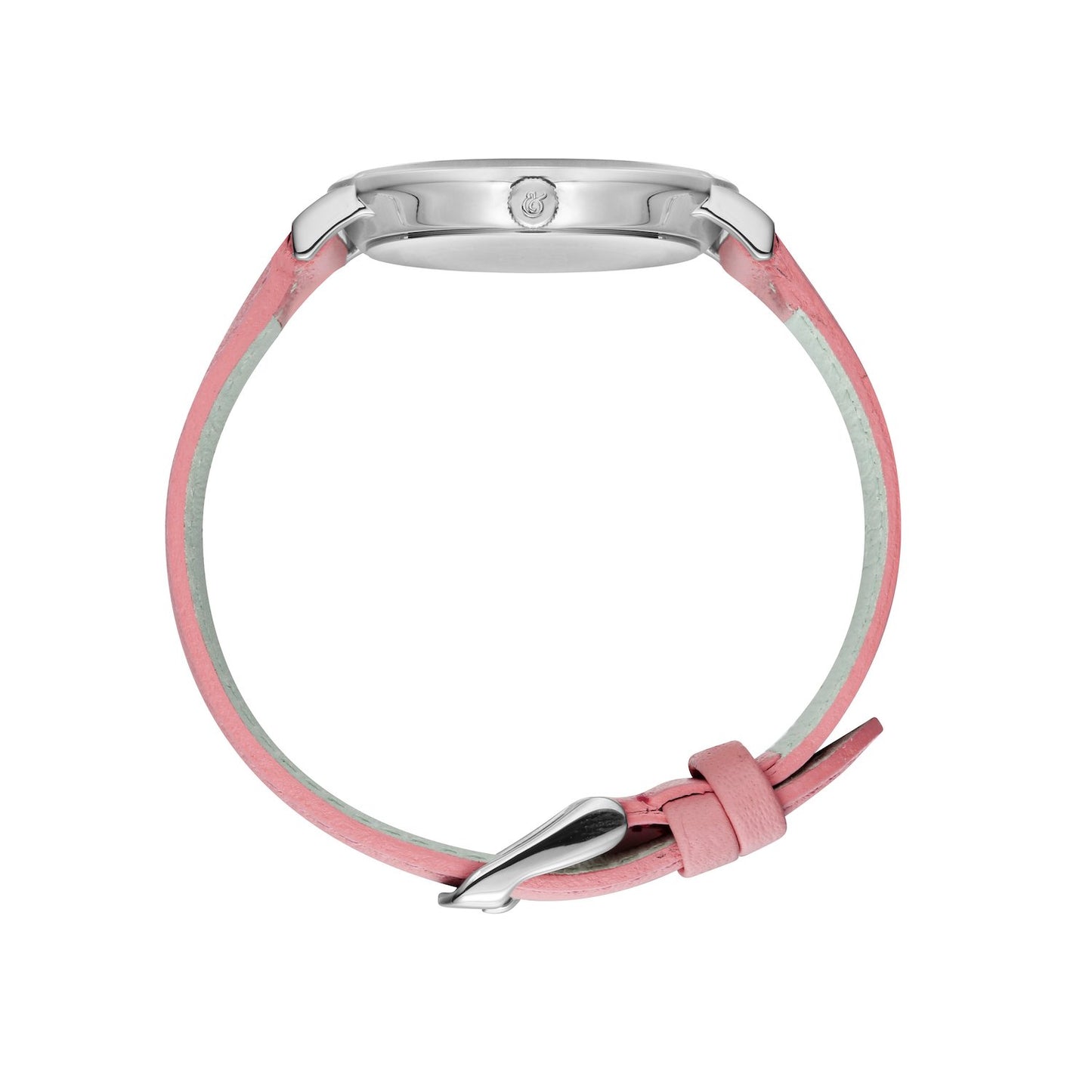 Jura Leather 38mm Silver Pink