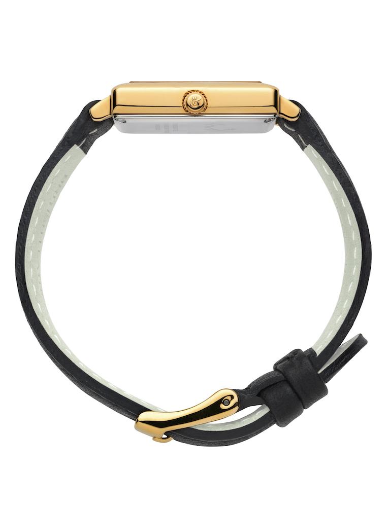 Bernadotte Norse Leather 34mm Gold Pearl
