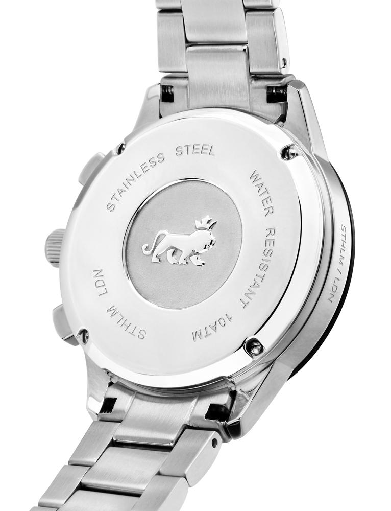 Rally Vasa Link 39mm Silver Black White