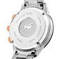 Rally Vasa Link 38mm Silver Black Rose Gold