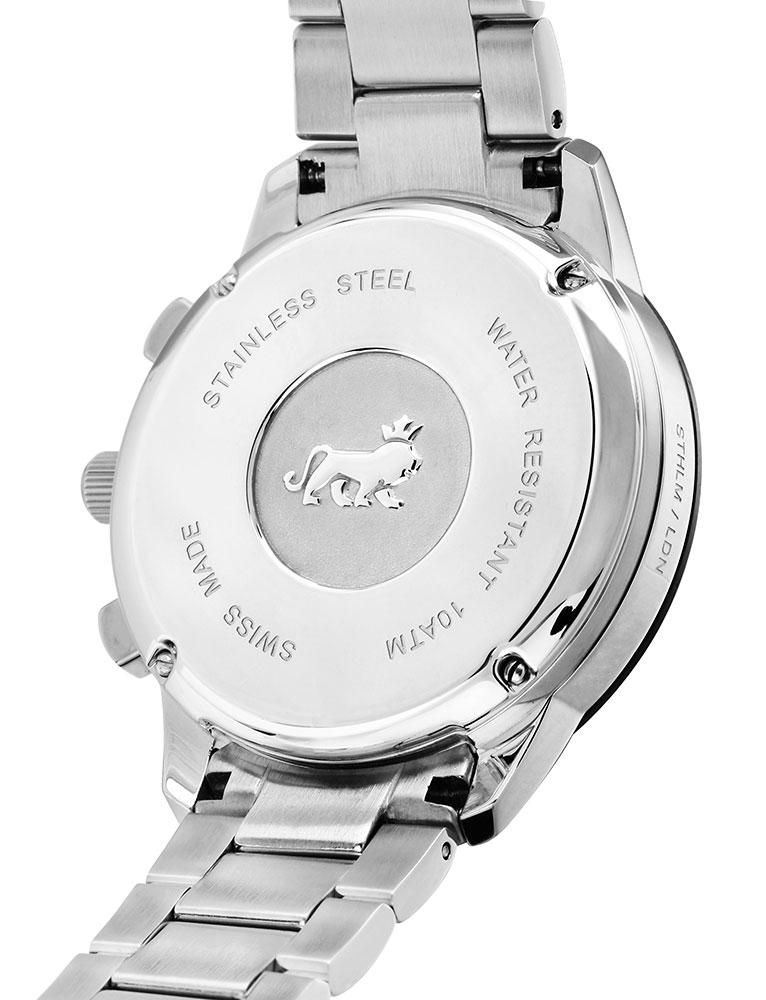 RALLY VASA LINK 41MM SILVER BLACK