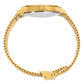 SAXON 39MM GOLD/GOLD SUNRAY MILANESE GOLD