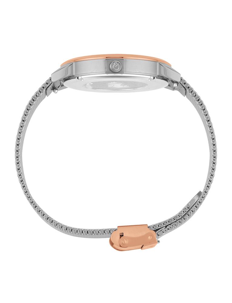 Velo Sunray Milanese 33mm Rose Gold Silver