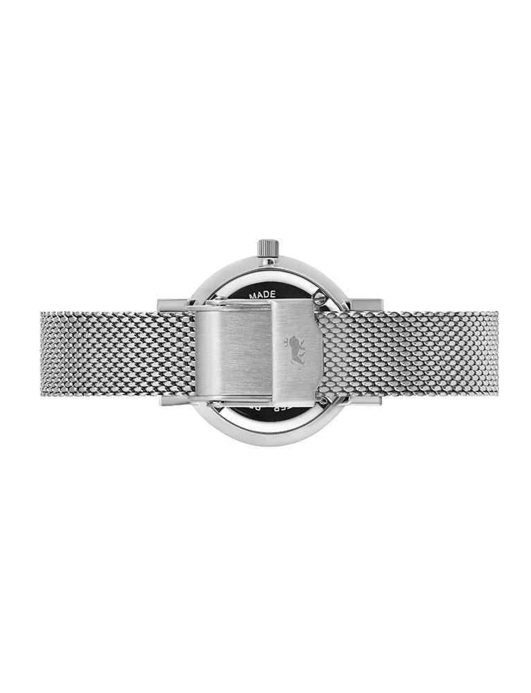 Aurora Milanese 26mm Silver Grey