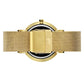 Aurora Milanese 38mm Gold White