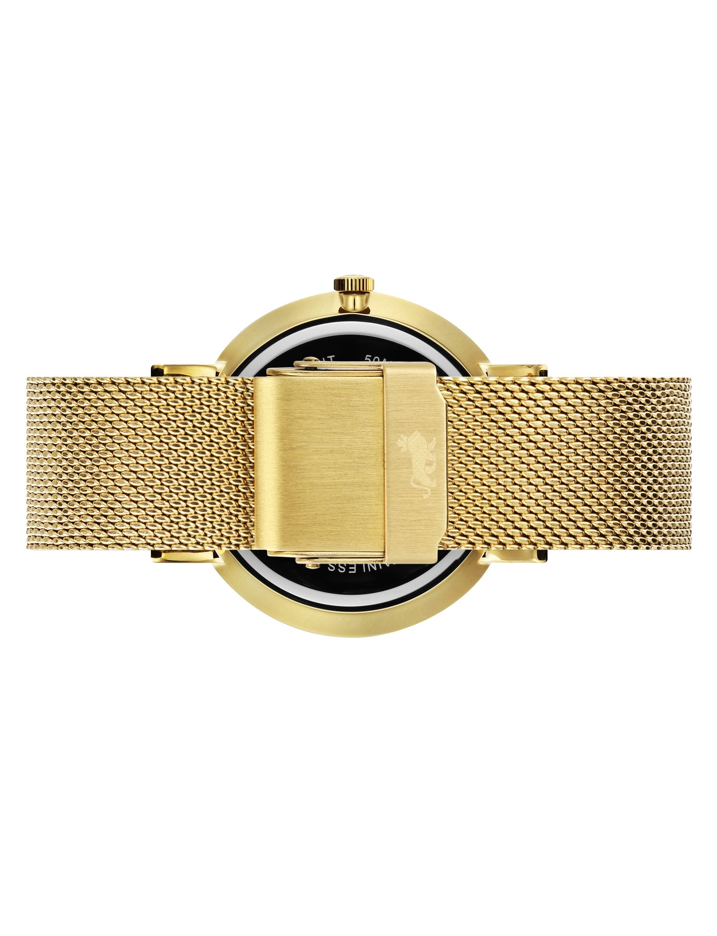 Aurora Milanese 38mm Gold White