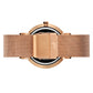 Aurora Milanese 38mm Rose Gold White