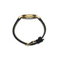 Lj Classic Lugano Leather 33mm Gold Black