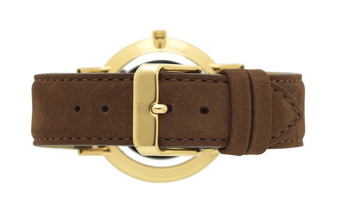 Lj Classic Lugano Leather 40mm Gold White
