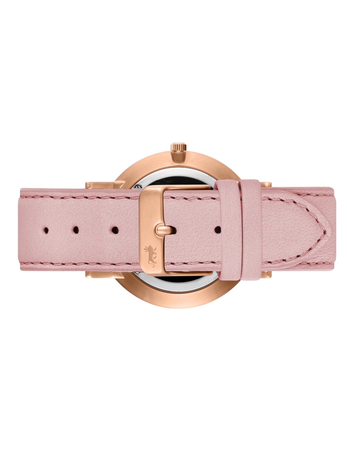 Solaris Lugano Leather 40mm Rose Gold Purple