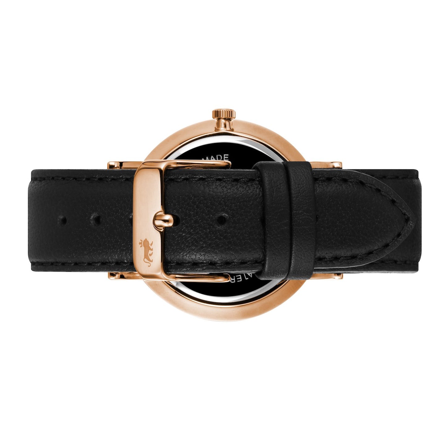 Jura Leather 38mm Rose Gold White