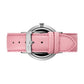 Jura Leather 38mm Silver Pink