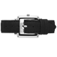 Sloan Guilloche Leather 34mm Silver Black