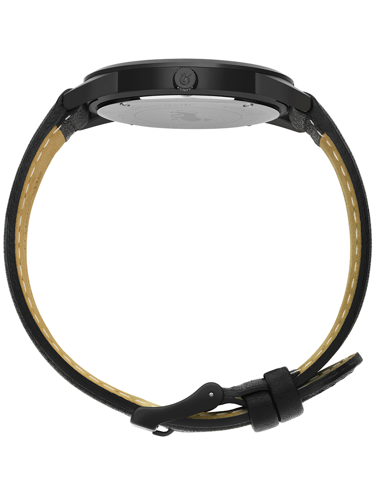 SAXON 39MM BLACK/BLACK