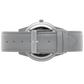 Saxon Leather 39mm Silver Black