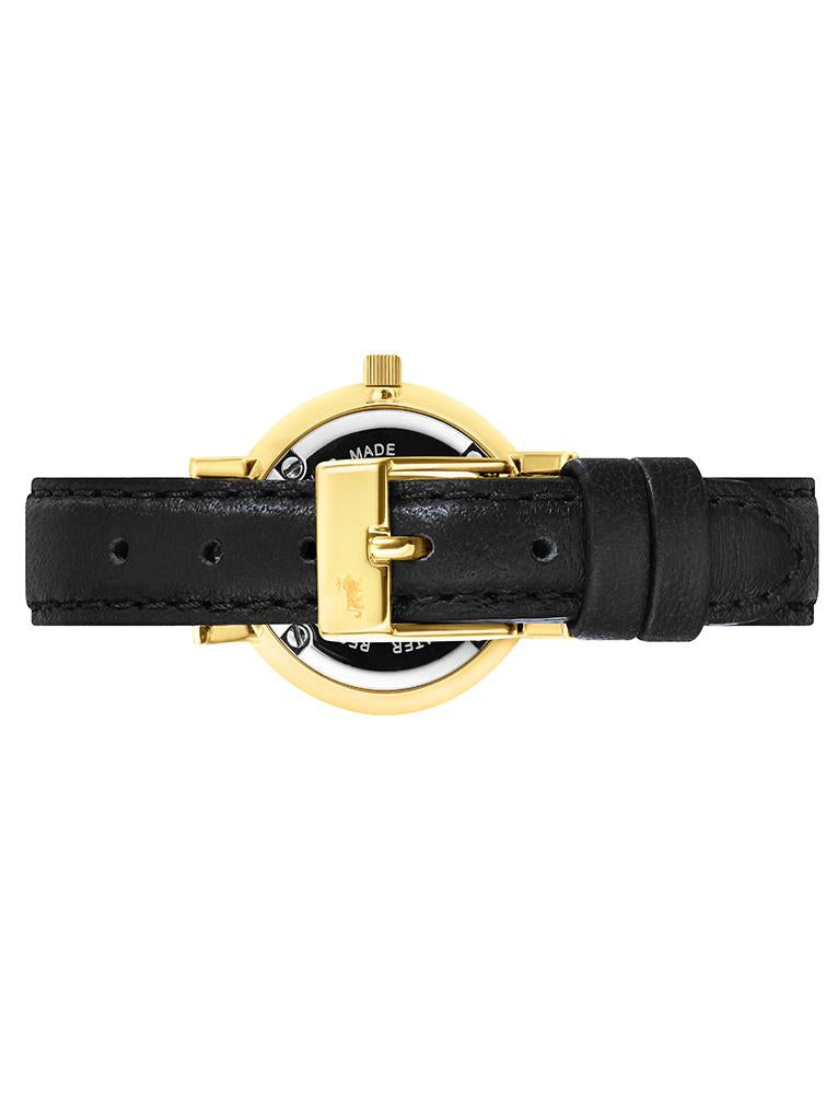 Lj Classic Lugano Leather 26mm Gold White