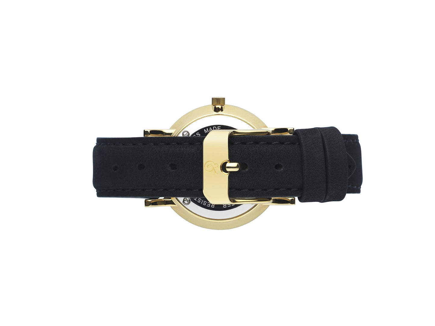 Lj Classic Lugano Leather 33mm Gold Black